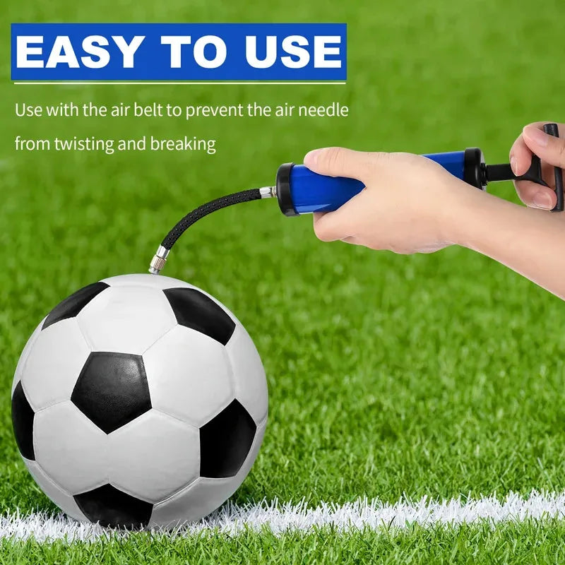 1 Pc Portable Multifunctional Ball Pump With Needle And Nozzle, Ball Inflator For Football, Volleyball,